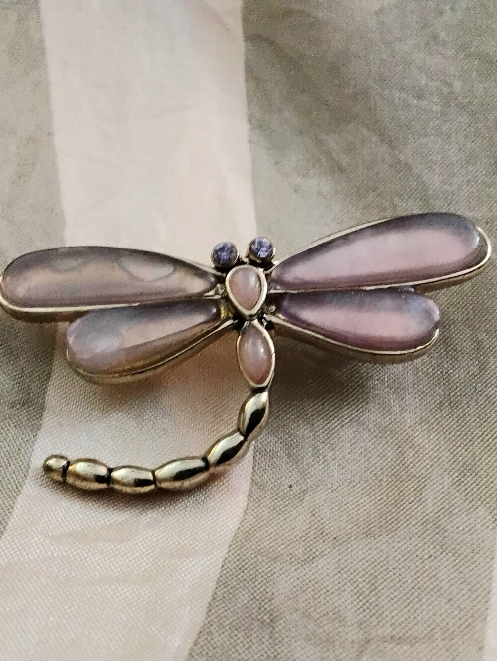 Liz Claiborne Dragonfly Brooch/ Scarf Pin